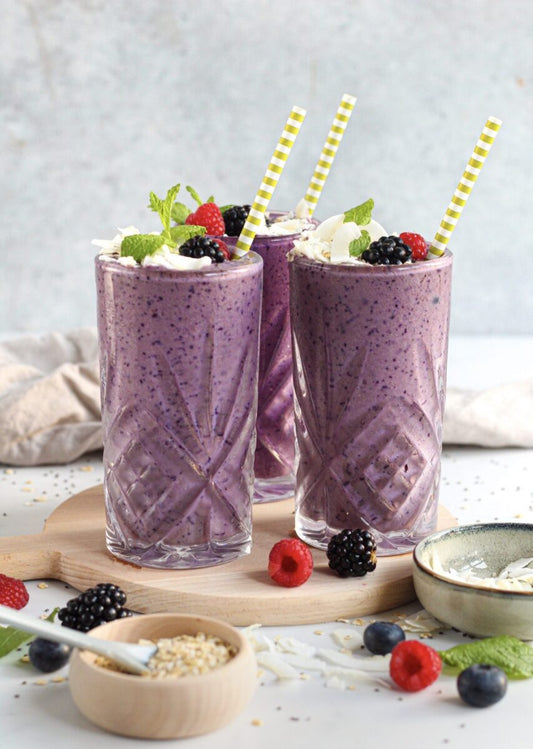Smoothie bosvruchten ( proteine )